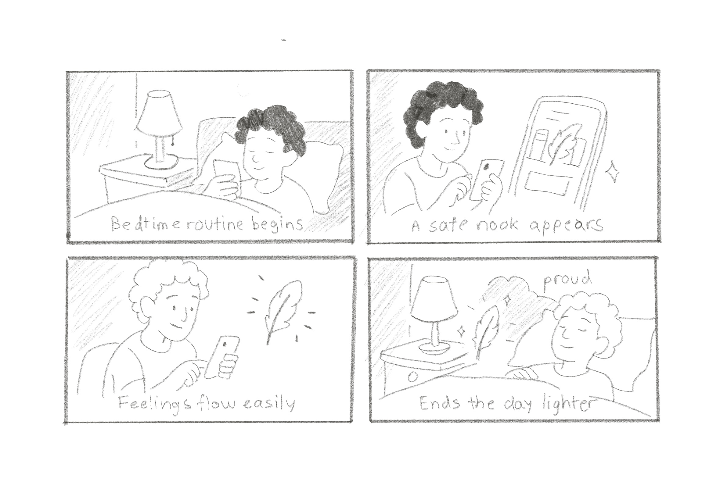 Alternate ending storyboard